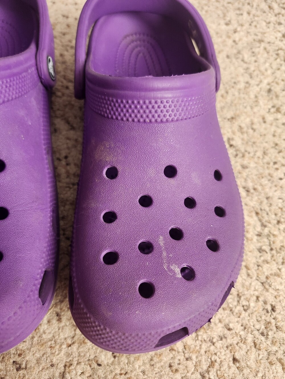 Women's Purple Crocs - Picture 10 of 10